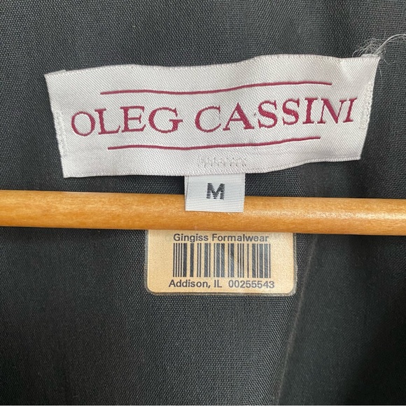 Oleg Cassini Vintage Abstract Waistcoat Vest - Picture 8 of 16